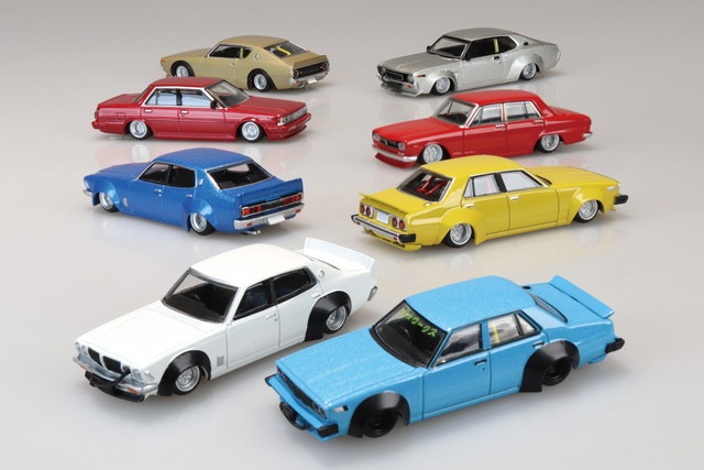 最終値引き★ ミニカー コレクション 予約 アオシマ 1/64 ダイキャストミニカー グラチャンコレクション