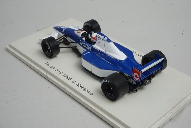1/43 スパーク FS03 ティレル 019 auto sport 50周年 特注 中嶋悟 1990