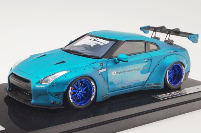 ����17B03-72 onemodel 1/43 ���� LB Work R35 GT Wing  �ޥåȥ֥롼