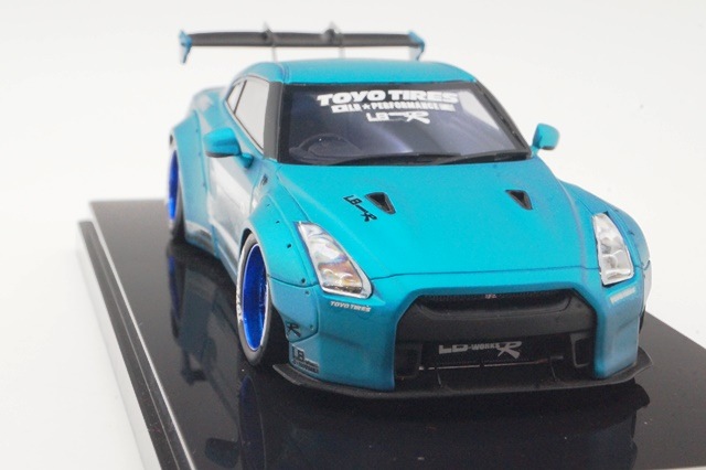 ����17B03-72 onemodel 1/43 ���� LB Work R35 GT Wing  �ޥåȥ֥롼