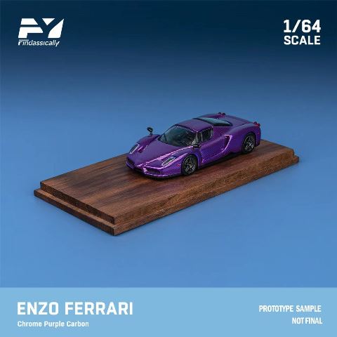 新品 FY64032 Finclassically 1/64 Enzo エンツォ Chrome carbon