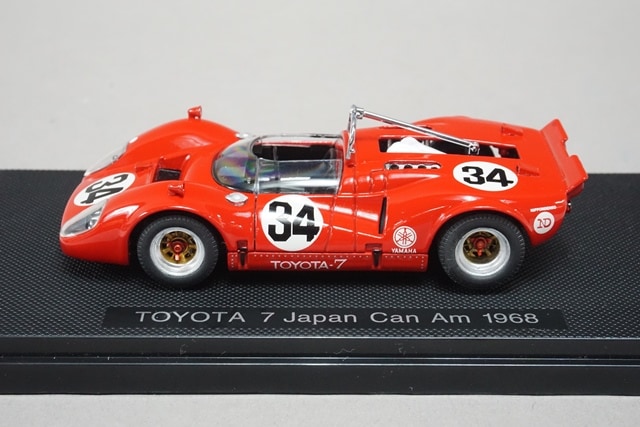 1/43 エブロ 43879 トヨタ 7 日本 Can Am 1968 #34, Boost Gear