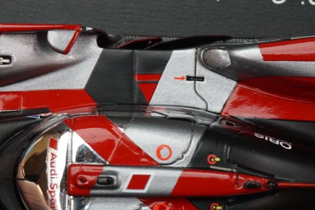 スパーク 1/43 アウディ R18 HY LM2016 No.8 3位 1/43 スパーク S5105 アウディ R18 #8 LMP1 HY 3rd Le Mans 2016 Audi