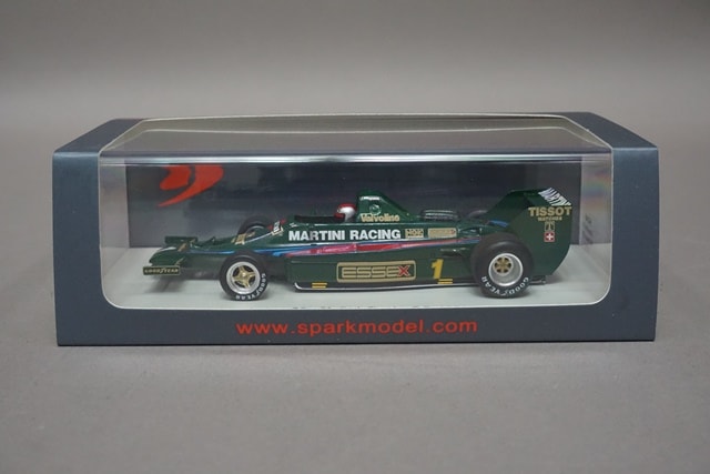1/43 スパーク S4240 ロータス 80 スペインGP 3rd 1979 #1