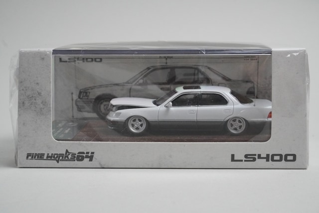 新品 Fine Works64 1/64 レクサス Lexus LS400 XF10 (UCF10