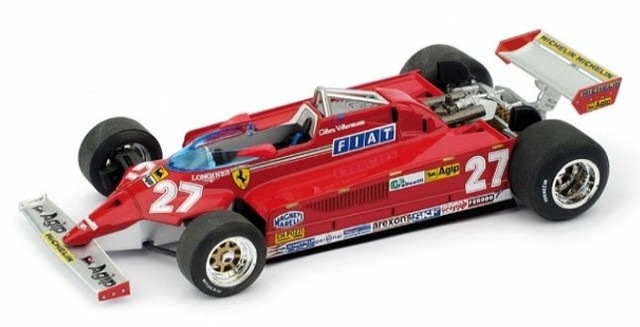ͽ�� R367 �֥�� 1/43 �ե��顼�� 126CK ������ 1981ǯ ���ƥ���� ��ʥ� Monaco GP ͥ�� #27 G. ������̡��� ������
