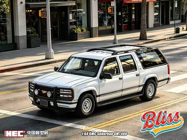 新品 Bliss 1/64 サバーバン GMC Suburban GMT400 HEC 中国模型展限定