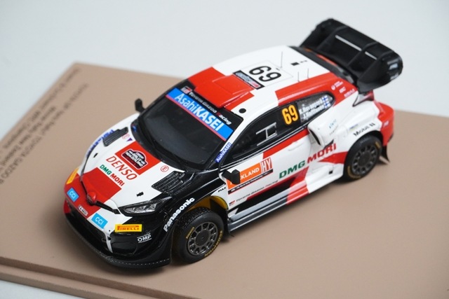 1/43 スパーク S6713 トヨタ GR ヤリス WRC ニュージーランドラリー
