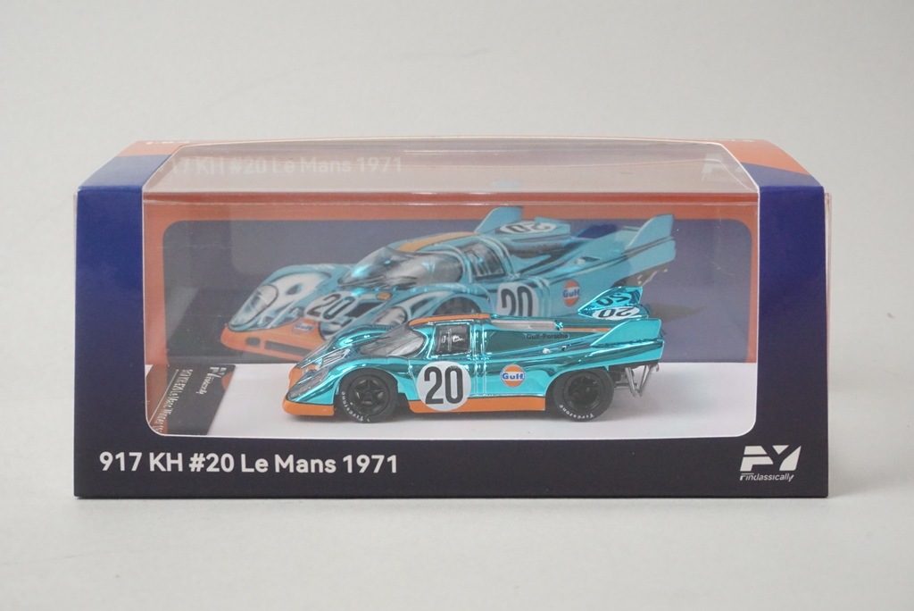 ���� FY64067 Finclassically 1/64 �ݥ륷�� Porsche 917K GULF BLUE #20