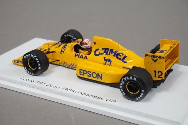 1/43 スパーク ROMU043 ロム特注 ロータス 101 judd 日本GP 1989