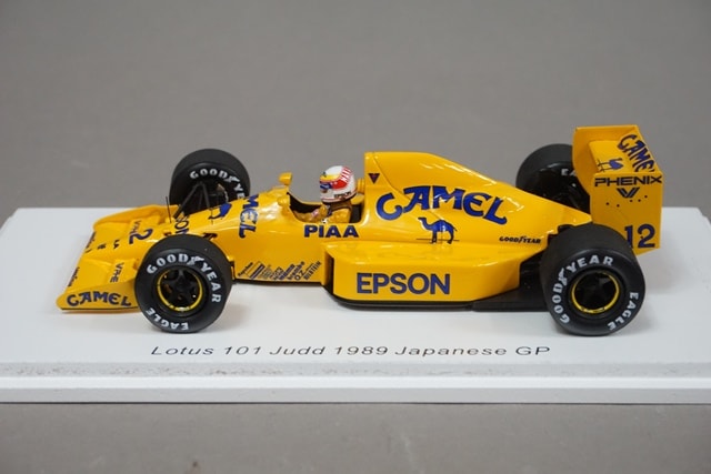 1/43 スパーク ROMU043 ロム特注 ロータス 101 judd 日本GP 1989