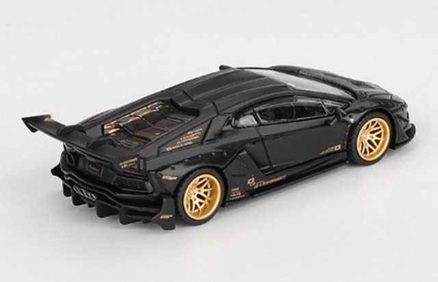 MINI GT 1/64 Lワークス ランボルギーニアヴェンタドール ブラック 予約 MGT01087-R TSM MINI-GT 1/64 ランボルギーニ 1/64 LB☆WORKS