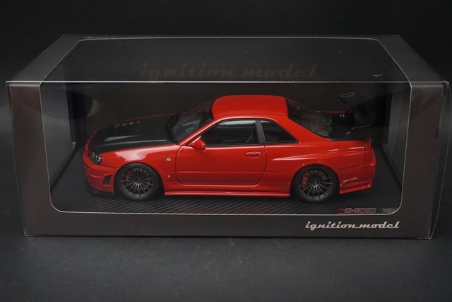 1/18 イグニッションモデル IG1831 ニスモ R34 GT-R Rチューン レッド