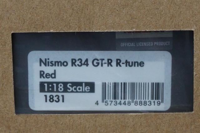1/18 イグニッションモデル IG1831 ニスモ R34 GT-R Rチューン