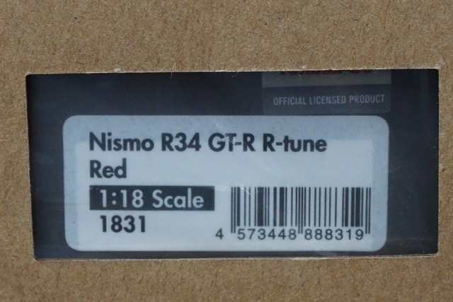 1/18 ˥åǥ IG1831 ˥ R34 GT-R R塼 å