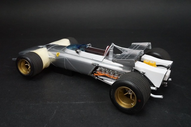 1/18 �������� GPC97068 �ե��顼�� 1970 Ferrari 312B Pure Line Aluminum Finish