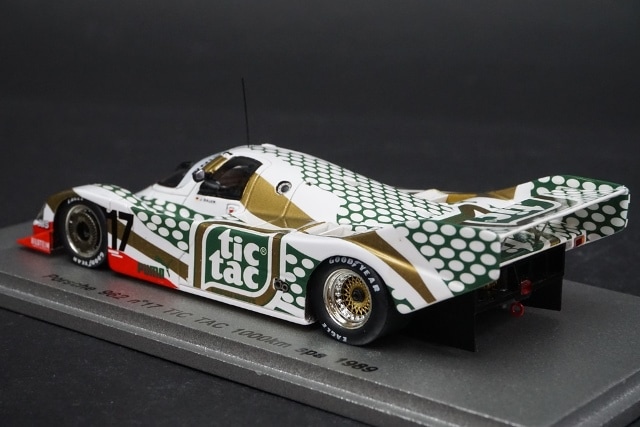 1/43 スパーク NA007 ポルシェ 962 TICTAC スパ 1000KM 1989 A #17