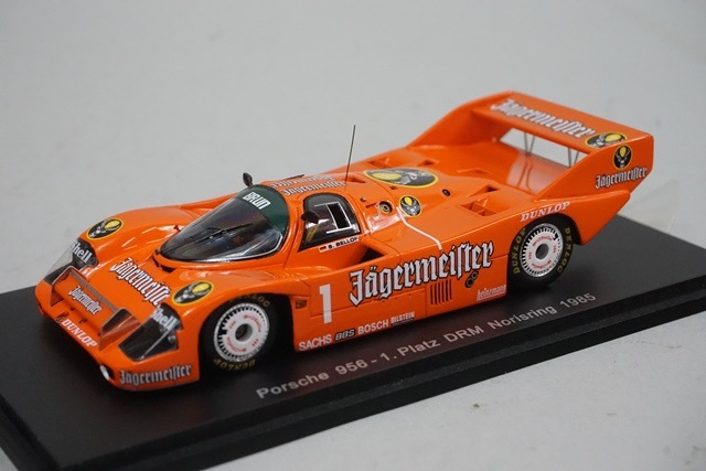 Porsche 956L 1/43スケール ミニカー 限定版 Amazon | Minichamps 1/43 ポルシェ956 キャノン ルマン1985 PALMER