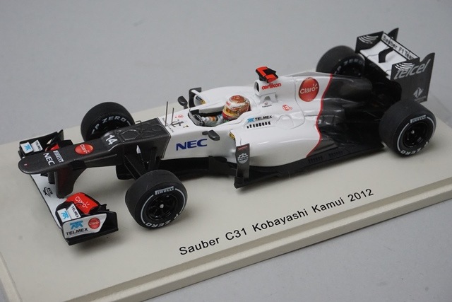 1/43 スパーク SS04 鈴鹿サーキット特注 ザウバー C31 フェラーリ 2012