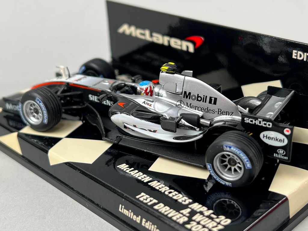 1/43 ミニチャンプス 530054355 マクラーレン メルセデス MP4-20