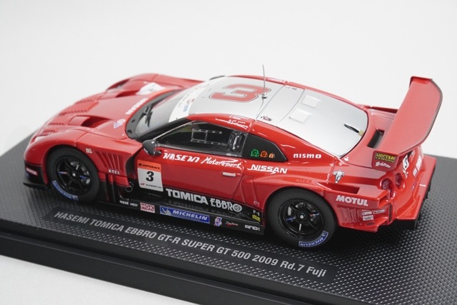 GYO商品です 1/43 エブロ 44235 日産 ハセミ トミカ GT-R スーパーGT500 Rd.7