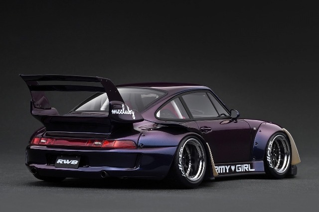 新品 IG3739 イグニッションモデル 1/18 RWB 993 Purple Metallic , Boost Gear ミニカー通販