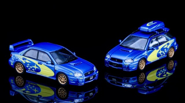 予約 furuya 1/64 スバル インプレッサ Subaru Impreza WRX STI