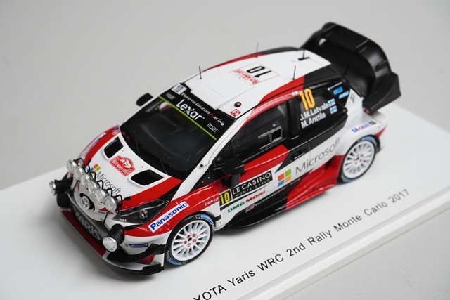 1/43 スパーク S5163 トヨタ ヤリス WRC モンテカルロラリー 2rd