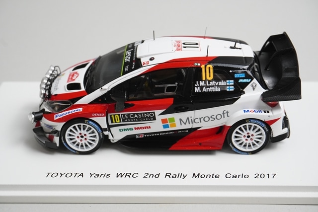 1/43 Spark Toyota Yaris WRC モンテカルロ 2017 Amazon.co.jp: 1/43 Spark Toyota Yaris WRC モンテカルロ 2017