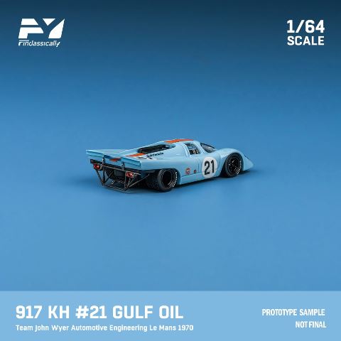新品 FY64038 Finclassically 1/64 ポルシェ Porsche 917K Gulf #21