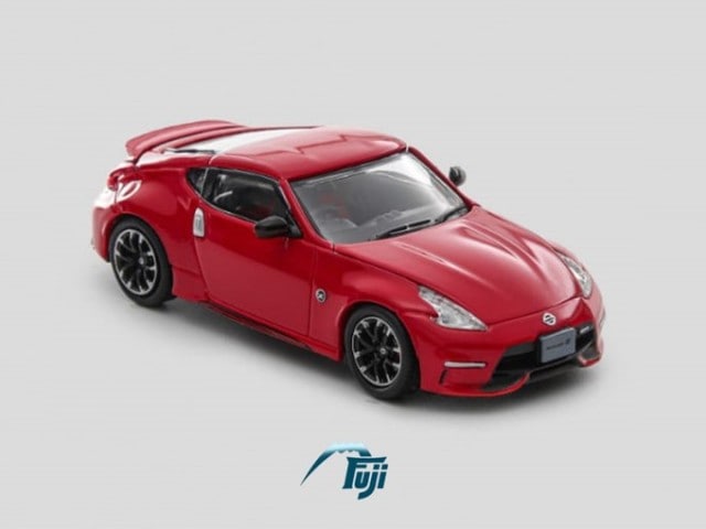 新品 Fuji 1/64 日産 フェアレディ Fairlady Z Z34 370z Nismo Red