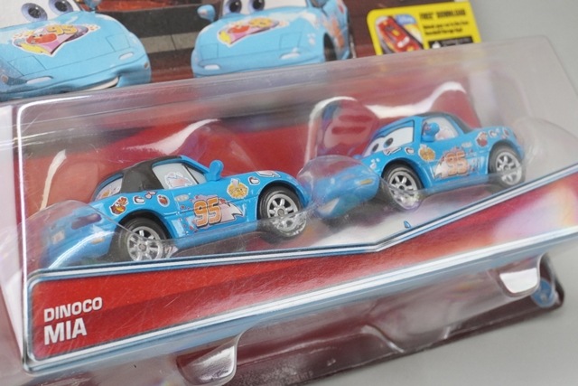 マテル DKV58 カーズ DINOCO ミア＆ティア 2台セット ブリスター仕様