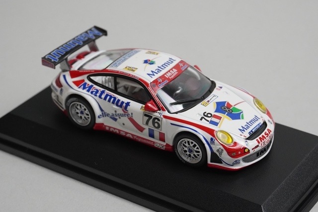 1/64 ミニチャンプス 640076776 ポルシェ 911 GT3 RSR ルマン 24H 2007