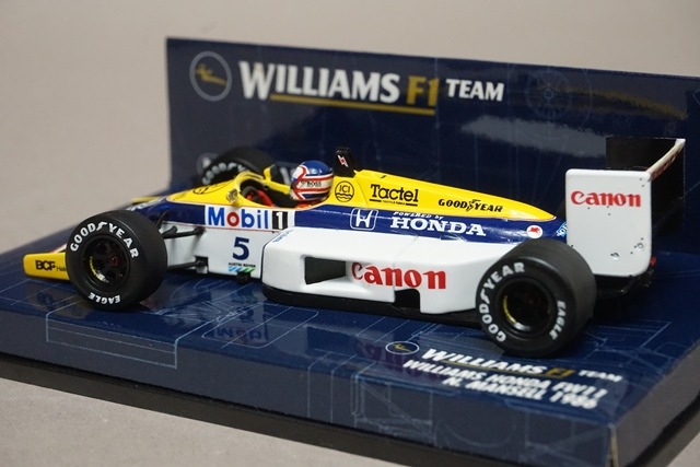 1/43 ߥ˥ץ 400860005 ꥢॺ ۥ FW11 1986 #5 N.ޥ󥻥