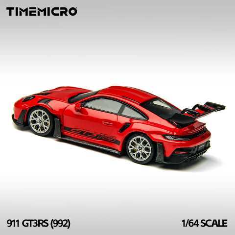 新品 TM644644 Time Micro TM 1/64 ポルシェ 992 GT3 RS Red, Boost