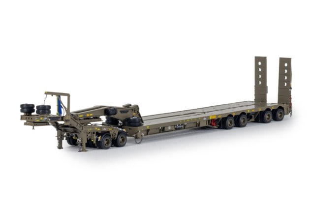 予約 ZT09350 WSI 1/50 Drake 4X8 LEVEL DECK SWINGWING TRAILER + 2X8