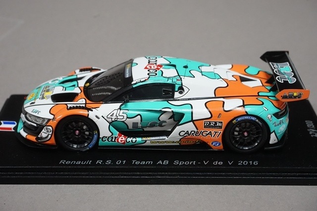 1/43 スパーク SF101 ルノー R.S.01 #45 - Team AB Sport - V de V