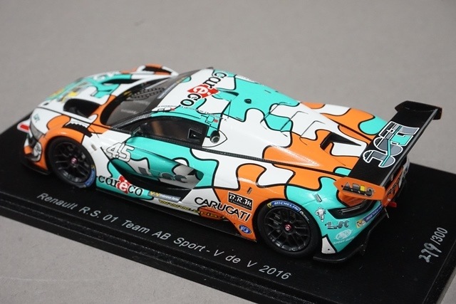 1/43 スパーク SF101 ルノー R.S.01 #45 - Team AB Sport - V de V