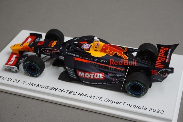1/43 スパーク SFJ002 ホンダ 無限 SF23 M-TEC HR-417E スーパー