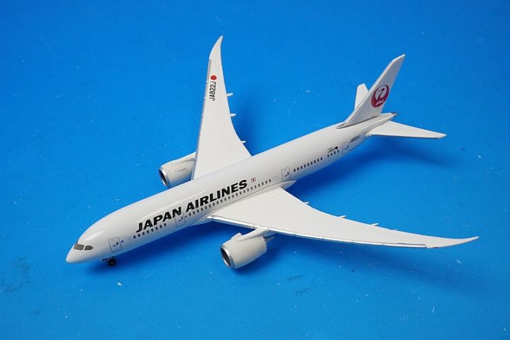 1/500 JAL Boeing 787-8 JA822J ダイキャスト JCWings 1:400 and 1:200 Die cast Model Airliners ezToys
