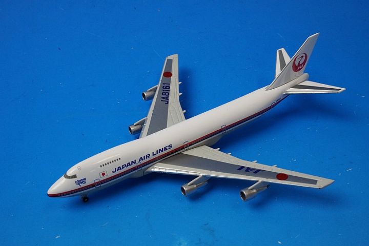 JALエアライン　JA8161飛行機模型 1/500 B747-200 JAL エグゼクティブエクスプレス ロゴ 80年代
