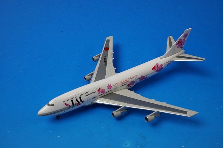 1/500 JAL B747-300リゾッチャ B747-400 日本航空 1/500 B747-300 JAL スーパーリゾートエクスプレス 沖縄