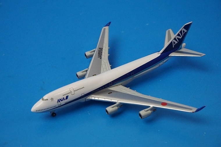 ブランド直営 全日空商事公認モデルＢ７４７－４００完成品／台座付属