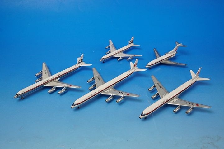 1/400 B727-100 JA8327/CV-880 JA8028/DC-8-61 JA8039 JA8045 N8762