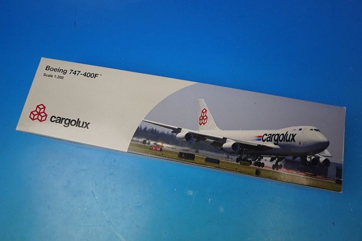 1/200 B747-400F カーゴルクス LX-YCV ［4418] ホーガン/中古