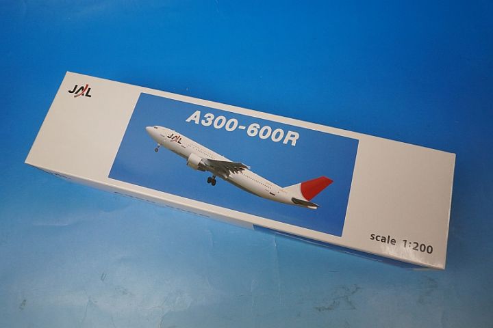 JAL エアバスA300-600R 1/200 飛行機模型 JAS Airbus A300-600R JC2JAS114 1:200 ezToys - Diecast Models
