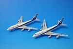 1/400 B747-400 ANA Yokoso!JAPAN GOAL!GOAL!GOAL JA8962 JA8959 ��2004-006�� �ӥå��С���/���