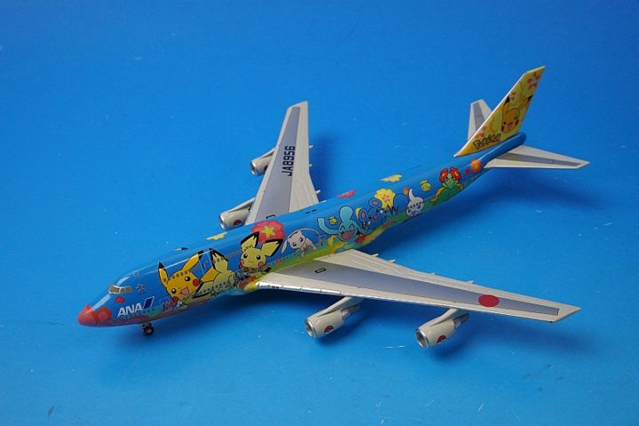 1/400 B747-400 ANA ポケモン お花ジャンボ JA8956 [NH40066