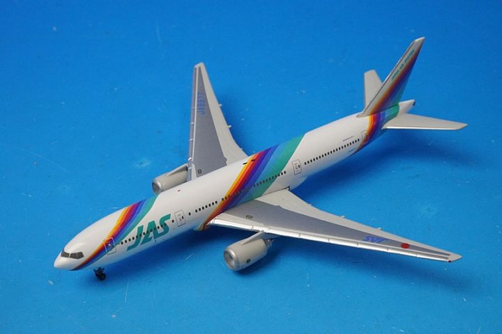 1/500 B777-200 JAS 日本エアシステム レインボーセブン JA8977