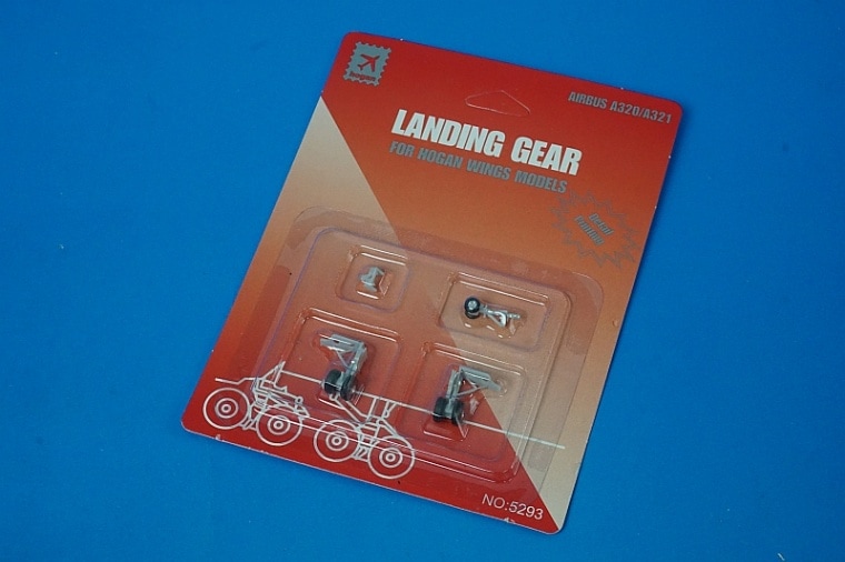 1/200 ランディングギアセット A320/A321用 ギア軸ホワイト系 ゴム製